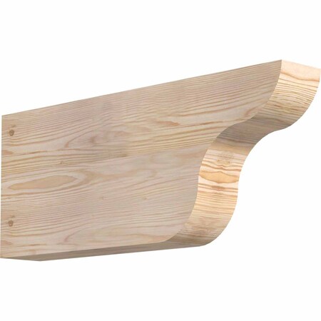 Ekena Millwork Carmel Smooth Rafter Tail, Douglas Fir, 3 1/2"W x 10"H x 24"L RFT04X10X24CAR00SDF